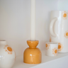 Earthline candlestick holder