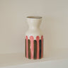 Totem striped vase