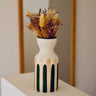 Totem striped vase