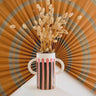 Edition striped vase