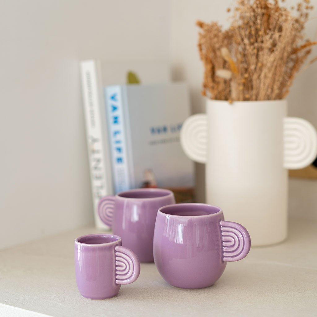 Tasse en céramique Ambre - Lila - Oustao