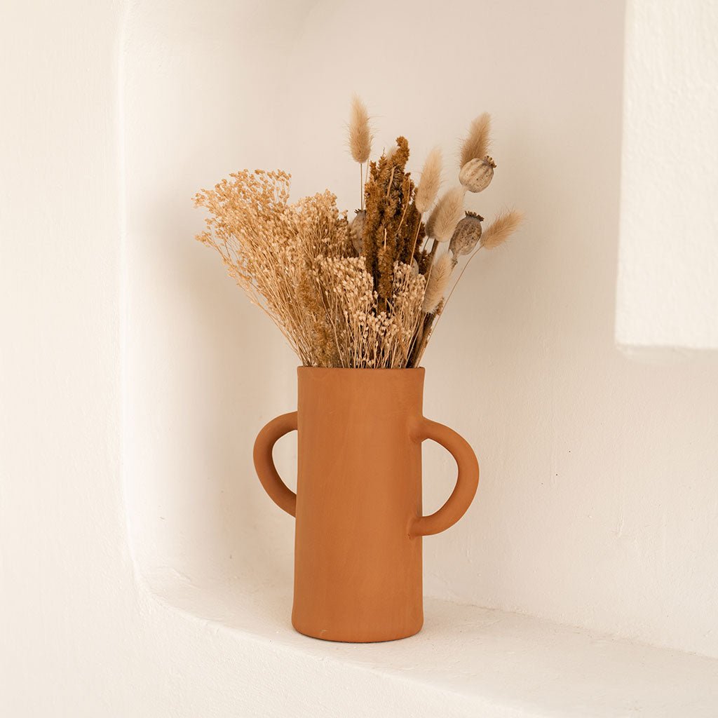 Vase en céramique Mediterranea - Terracotta - Oustao